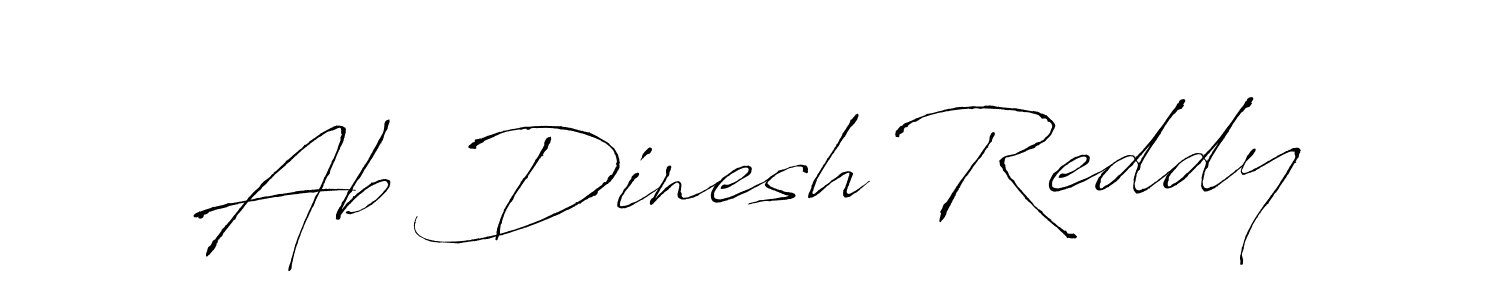 Make a beautiful signature design for name Ab Dinesh Reddy. Use this online signature maker to create a handwritten signature for free. Ab Dinesh Reddy signature style 6 images and pictures png
