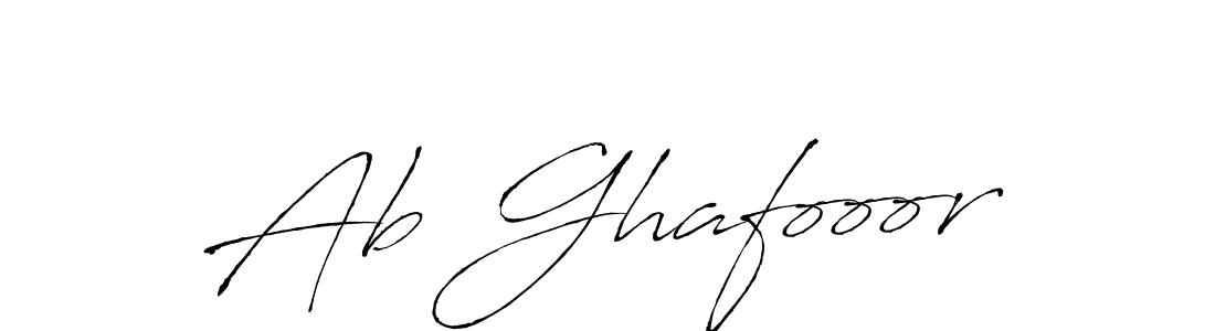 It looks lik you need a new signature style for name Ab Ghafooor. Design unique handwritten (Antro_Vectra) signature with our free signature maker in just a few clicks. Ab Ghafooor signature style 6 images and pictures png