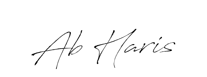 Also You can easily find your signature by using the search form. We will create Ab Haris name handwritten signature images for you free of cost using Antro_Vectra sign style. Ab Haris signature style 6 images and pictures png
