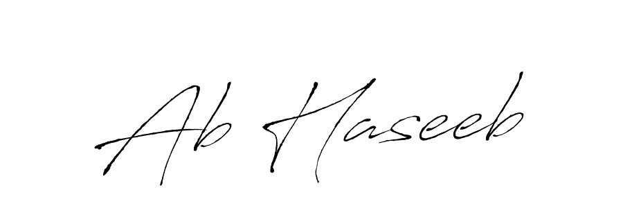 Make a beautiful signature design for name Ab Haseeb. Use this online signature maker to create a handwritten signature for free. Ab Haseeb signature style 6 images and pictures png