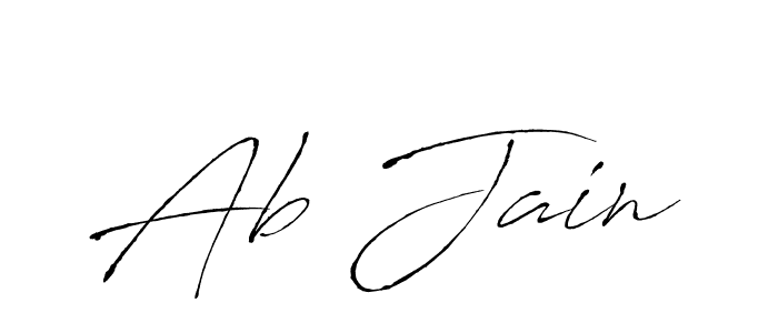 Once you've used our free online signature maker to create your best signature Antro_Vectra style, it's time to enjoy all of the benefits that Ab Jain name signing documents. Ab Jain signature style 6 images and pictures png