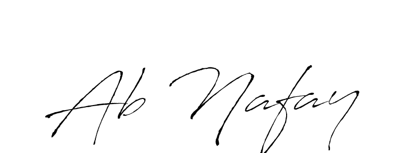 Make a beautiful signature design for name Ab Nafay. Use this online signature maker to create a handwritten signature for free. Ab Nafay signature style 6 images and pictures png