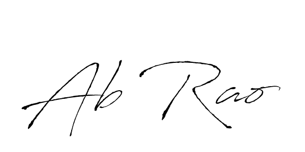 You can use this online signature creator to create a handwritten signature for the name Ab Rao. This is the best online autograph maker. Ab Rao signature style 6 images and pictures png