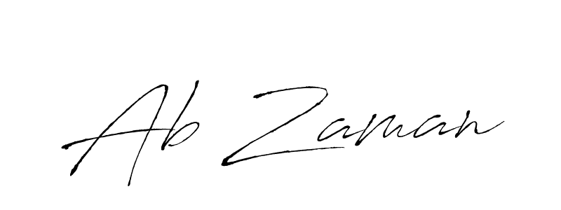 Make a beautiful signature design for name Ab Zaman. Use this online signature maker to create a handwritten signature for free. Ab Zaman signature style 6 images and pictures png