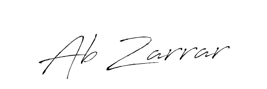 You should practise on your own different ways (Antro_Vectra) to write your name (Ab Zarrar) in signature. don't let someone else do it for you. Ab Zarrar signature style 6 images and pictures png