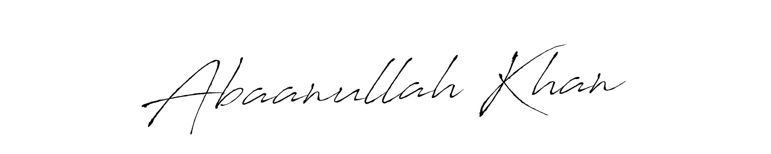 You should practise on your own different ways (Antro_Vectra) to write your name (Abaanullah Khan) in signature. don't let someone else do it for you. Abaanullah Khan signature style 6 images and pictures png