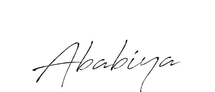 The best way (Antro_Vectra) to make a short signature is to pick only two or three words in your name. The name Ababiya include a total of six letters. For converting this name. Ababiya signature style 6 images and pictures png