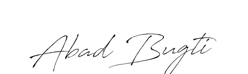 How to make Abad Bugti signature? Antro_Vectra is a professional autograph style. Create handwritten signature for Abad Bugti name. Abad Bugti signature style 6 images and pictures png