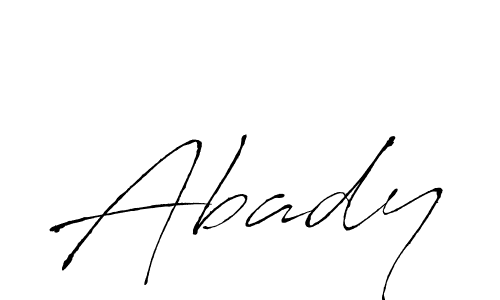 Also You can easily find your signature by using the search form. We will create Abady name handwritten signature images for you free of cost using Antro_Vectra sign style. Abady signature style 6 images and pictures png