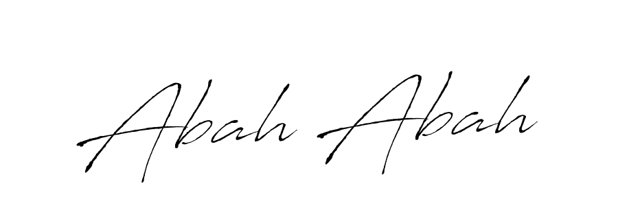 Also we have Abah Abah name is the best signature style. Create professional handwritten signature collection using Antro_Vectra autograph style. Abah Abah signature style 6 images and pictures png