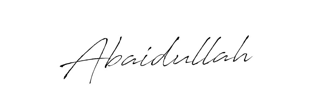 How to make Abaidullah signature? Antro_Vectra is a professional autograph style. Create handwritten signature for Abaidullah name. Abaidullah signature style 6 images and pictures png