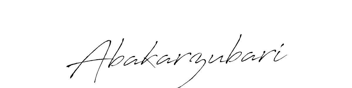 Make a beautiful signature design for name Abakarzubari. With this signature (Antro_Vectra) style, you can create a handwritten signature for free. Abakarzubari signature style 6 images and pictures png