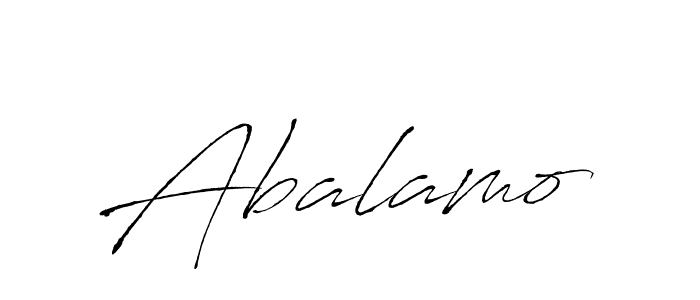 The best way (Antro_Vectra) to make a short signature is to pick only two or three words in your name. The name Abalamo include a total of six letters. For converting this name. Abalamo signature style 6 images and pictures png