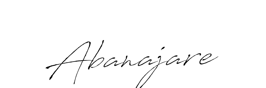 Also we have Abanajare name is the best signature style. Create professional handwritten signature collection using Antro_Vectra autograph style. Abanajare signature style 6 images and pictures png