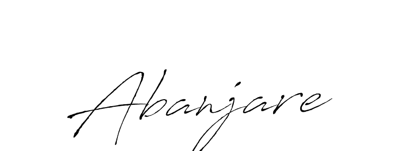 Also You can easily find your signature by using the search form. We will create Abanjare name handwritten signature images for you free of cost using Antro_Vectra sign style. Abanjare signature style 6 images and pictures png