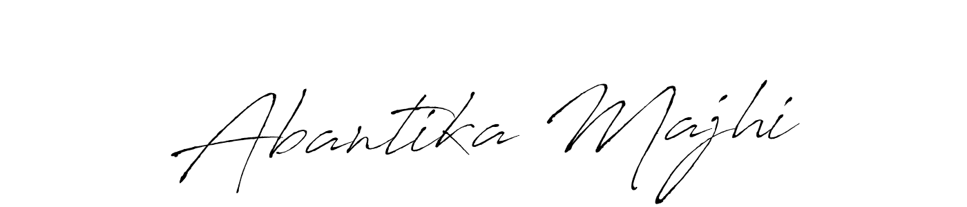 Abantika Majhi stylish signature style. Best Handwritten Sign (Antro_Vectra) for my name. Handwritten Signature Collection Ideas for my name Abantika Majhi. Abantika Majhi signature style 6 images and pictures png