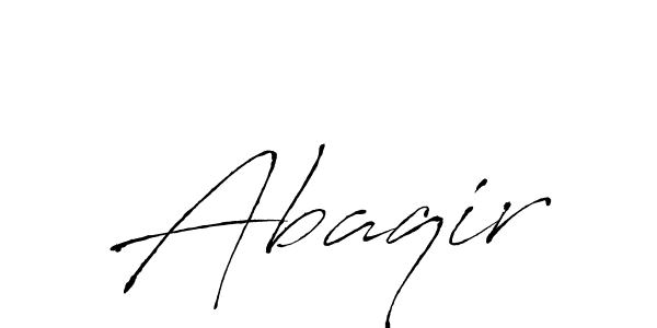 Abaqir stylish signature style. Best Handwritten Sign (Antro_Vectra) for my name. Handwritten Signature Collection Ideas for my name Abaqir. Abaqir signature style 6 images and pictures png