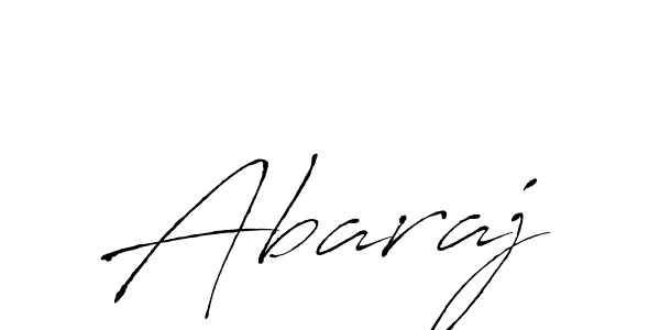 Design your own signature with our free online signature maker. With this signature software, you can create a handwritten (Antro_Vectra) signature for name Abaraj. Abaraj signature style 6 images and pictures png