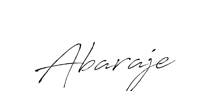 Abaraje stylish signature style. Best Handwritten Sign (Antro_Vectra) for my name. Handwritten Signature Collection Ideas for my name Abaraje. Abaraje signature style 6 images and pictures png