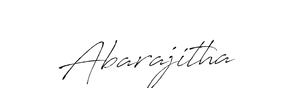 How to make Abarajitha signature? Antro_Vectra is a professional autograph style. Create handwritten signature for Abarajitha name. Abarajitha signature style 6 images and pictures png