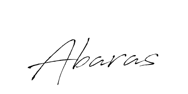 Antro_Vectra is a professional signature style that is perfect for those who want to add a touch of class to their signature. It is also a great choice for those who want to make their signature more unique. Get Abaras name to fancy signature for free. Abaras signature style 6 images and pictures png