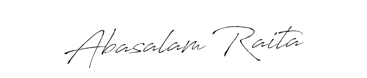 Also we have Abasalam Raita name is the best signature style. Create professional handwritten signature collection using Antro_Vectra autograph style. Abasalam Raita signature style 6 images and pictures png