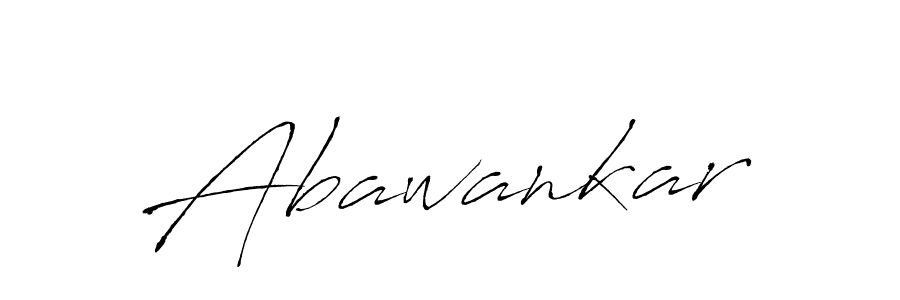 How to make Abawankar signature? Antro_Vectra is a professional autograph style. Create handwritten signature for Abawankar name. Abawankar signature style 6 images and pictures png