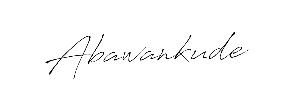 It looks lik you need a new signature style for name Abawankude. Design unique handwritten (Antro_Vectra) signature with our free signature maker in just a few clicks. Abawankude signature style 6 images and pictures png
