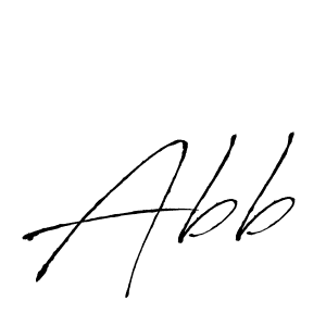 The best way (Antro_Vectra) to make a short signature is to pick only two or three words in your name. The name Abb include a total of six letters. For converting this name. Abb signature style 6 images and pictures png