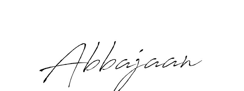 Abbajaan stylish signature style. Best Handwritten Sign (Antro_Vectra) for my name. Handwritten Signature Collection Ideas for my name Abbajaan. Abbajaan signature style 6 images and pictures png