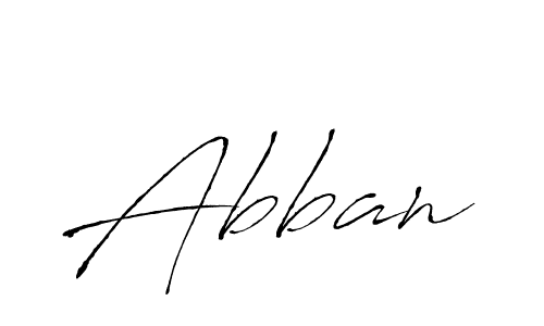The best way (Antro_Vectra) to make a short signature is to pick only two or three words in your name. The name Abban include a total of six letters. For converting this name. Abban signature style 6 images and pictures png