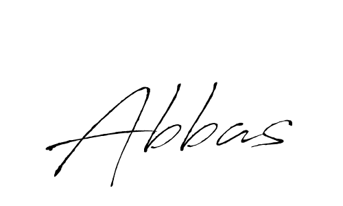 Abbas stylish signature style. Best Handwritten Sign (Antro_Vectra) for my name. Handwritten Signature Collection Ideas for my name Abbas. Abbas signature style 6 images and pictures png