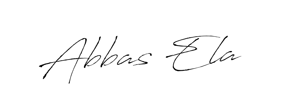 Also You can easily find your signature by using the search form. We will create Abbas Ela name handwritten signature images for you free of cost using Antro_Vectra sign style. Abbas Ela signature style 6 images and pictures png