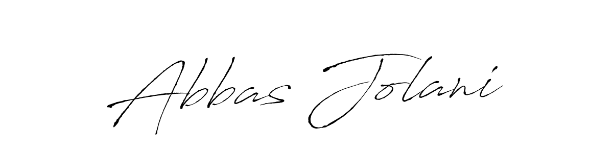 Make a beautiful signature design for name Abbas Jolani. With this signature (Antro_Vectra) style, you can create a handwritten signature for free. Abbas Jolani signature style 6 images and pictures png