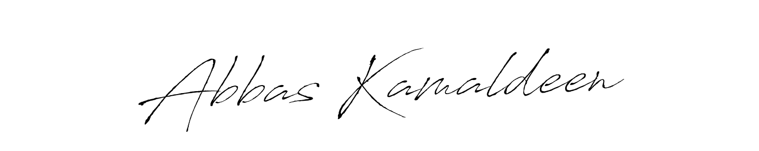 How to make Abbas Kamaldeen signature? Antro_Vectra is a professional autograph style. Create handwritten signature for Abbas Kamaldeen name. Abbas Kamaldeen signature style 6 images and pictures png
