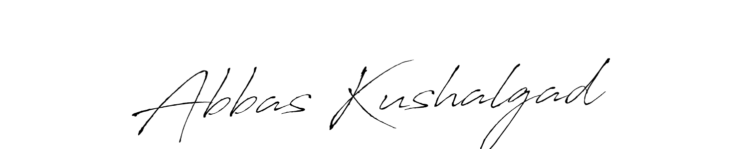 The best way (Antro_Vectra) to make a short signature is to pick only two or three words in your name. The name Abbas Kushalgad include a total of six letters. For converting this name. Abbas Kushalgad signature style 6 images and pictures png