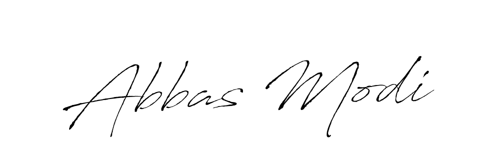 Use a signature maker to create a handwritten signature online. With this signature software, you can design (Antro_Vectra) your own signature for name Abbas Modi. Abbas Modi signature style 6 images and pictures png