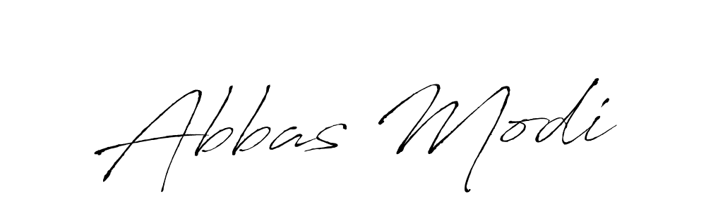 Use a signature maker to create a handwritten signature online. With this signature software, you can design (Antro_Vectra) your own signature for name Abbas Modi. Abbas Modi signature style 6 images and pictures png