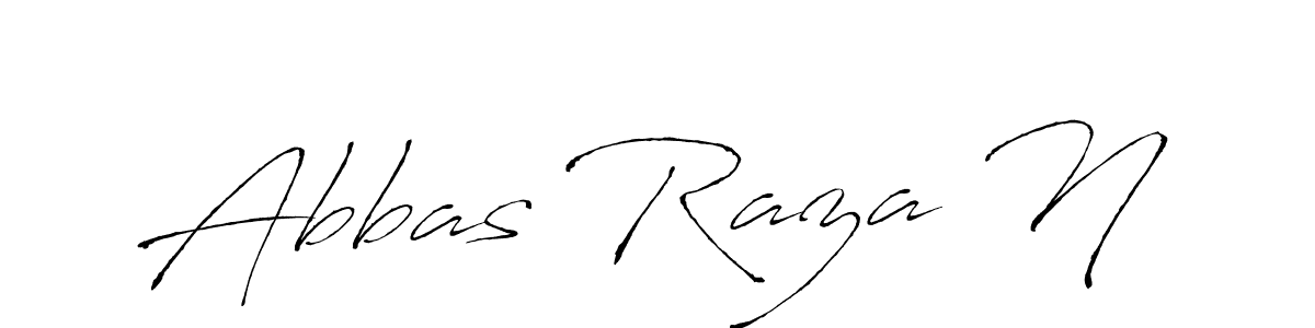 You should practise on your own different ways (Antro_Vectra) to write your name (Abbas Raza N) in signature. don't let someone else do it for you. Abbas Raza N signature style 6 images and pictures png