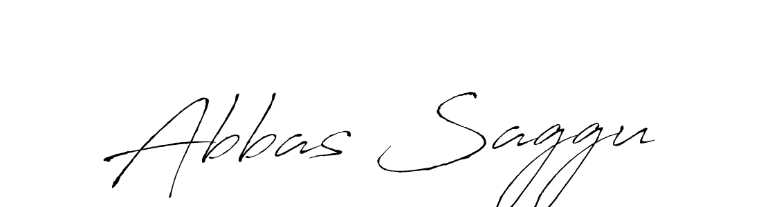How to make Abbas Saggu signature? Antro_Vectra is a professional autograph style. Create handwritten signature for Abbas Saggu name. Abbas Saggu signature style 6 images and pictures png