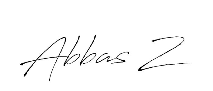 Make a beautiful signature design for name Abbas Z. Use this online signature maker to create a handwritten signature for free. Abbas Z signature style 6 images and pictures png