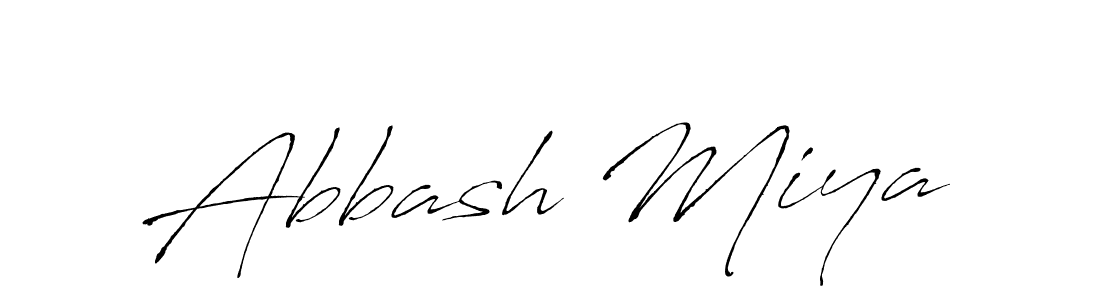 This is the best signature style for the Abbash Miya name. Also you like these signature font (Antro_Vectra). Mix name signature. Abbash Miya signature style 6 images and pictures png