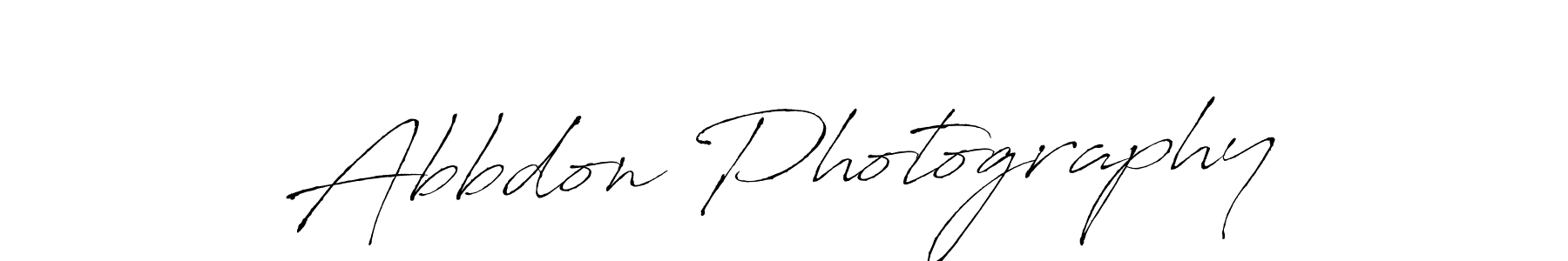 Abbdon Photography stylish signature style. Best Handwritten Sign (Antro_Vectra) for my name. Handwritten Signature Collection Ideas for my name Abbdon Photography. Abbdon Photography signature style 6 images and pictures png