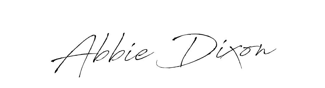 The best way (Antro_Vectra) to make a short signature is to pick only two or three words in your name. The name Abbie Dixon include a total of six letters. For converting this name. Abbie Dixon signature style 6 images and pictures png