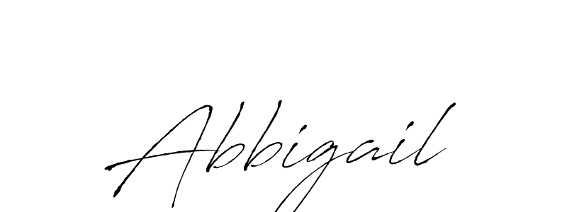 Use a signature maker to create a handwritten signature online. With this signature software, you can design (Antro_Vectra) your own signature for name Abbigail. Abbigail signature style 6 images and pictures png
