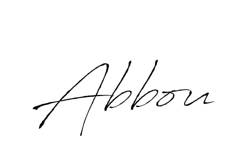 Create a beautiful signature design for name Abbou. With this signature (Antro_Vectra) fonts, you can make a handwritten signature for free. Abbou signature style 6 images and pictures png