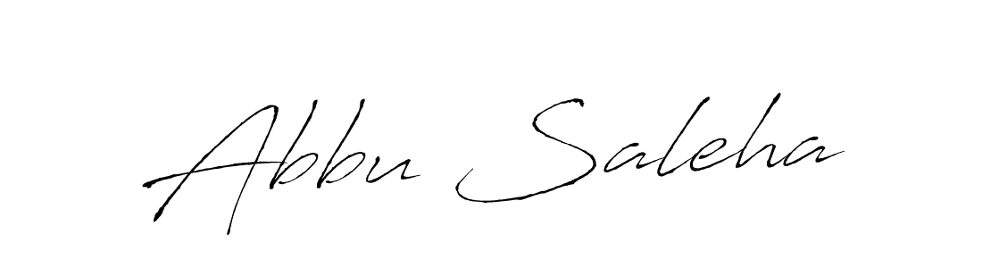Make a beautiful signature design for name Abbu Saleha. With this signature (Antro_Vectra) style, you can create a handwritten signature for free. Abbu Saleha signature style 6 images and pictures png