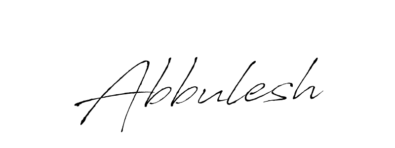 The best way (Antro_Vectra) to make a short signature is to pick only two or three words in your name. The name Abbulesh include a total of six letters. For converting this name. Abbulesh signature style 6 images and pictures png