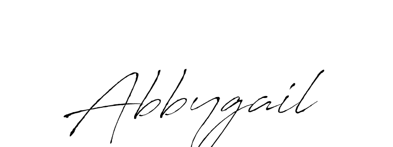 Abbygail stylish signature style. Best Handwritten Sign (Antro_Vectra) for my name. Handwritten Signature Collection Ideas for my name Abbygail. Abbygail signature style 6 images and pictures png
