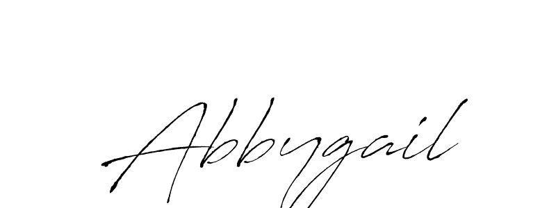 Abbygail stylish signature style. Best Handwritten Sign (Antro_Vectra) for my name. Handwritten Signature Collection Ideas for my name Abbygail. Abbygail signature style 6 images and pictures png